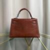 kelly-sellier-20-style-fauve-matte-alligator-gold-hardware Kelly Sellier 20 Style Fauve Matte Alligator Gold Hardware