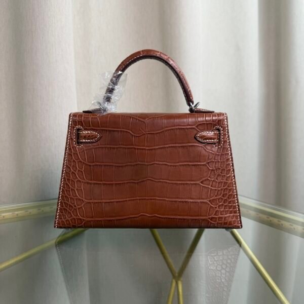 kelly-sellier-20-style-fauve-matte-alligator-gold-hardware Kelly Sellier 20 Style Fauve Matte Alligator Gold Hardware