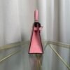 Kelly Sellier 20 Style Rose Sakura Ostrich Palladium Hardware