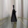 Kelly Sellier 20 Style Black Ostrich Palladium Hardware