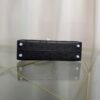 Kelly Sellier 20 Style Black Ostrich Palladium Hardware