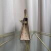 Kelly Sellier 20 Style Biscuit Ostrich Touch Gold Hardware