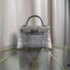 Mini Kelly II Sellier 20 Style Natural Ombré Lizard Palladium Hardware