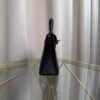 Mini Kelly II Sellier 20 Style Noir Black Lizard Gold Hardware