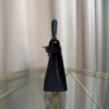 Mini Kelly II Sellier 20 Style Bleu Indig Lizard Gold Hardware