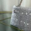 Kelly Sellier 20 Style Ombre Shiny Varanus Salvator Lizard Palladium Hardware Kelly Sellier 20 Style Ombre Shiny Varanus Salvator Lizard Palladium Hardware