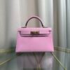 Kelly Sellier 20 Style Rose Sakura Shiny Lizard Gold Hardware