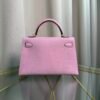 Kelly Sellier 20 Style Rose Sakura Shiny Lizard Gold Hardware