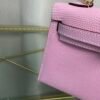 Kelly Sellier 20 Style Rose Sakura Shiny Lizard Gold Hardware