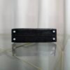 Kelly Sellier 20 Style Black Shiny Lizard Palladium Hardware