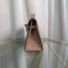 Kelly Pochette Style Chai Ostrich Gold Hardware