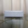 Kelly Pochette Style Bleu Glacier Ostrich Palladium Hardware