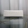 Kelly Pochette Style Gris Perle Ostrich Palladium Hardware