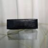 Kelly Pochette Style Black Shiny Lizard Gold Hardware