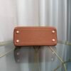 Kelly Retourne 25 Gold Togo and Matte Porosus Crocodile Touch Gold Hardware