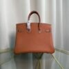 Birkin Retourne 25 Style Gold Togo and Barenia Faubourg Matte Alligator Touch Gold Hardware
