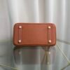 Birkin Retourne 25 Style Gold Togo and Barenia Faubourg Matte Alligator Touch Gold Hardware