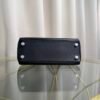 Kelly Retourne 25 Style Black Swift and Shiny Lizard Touch Palladium Hardware