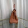 Kelly Retourne 28 Style Gold Togo and Matte Alligator Touch Palladium Hardware