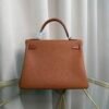 Kelly Retourne 28 Style Gold Togo and Matte Alligator Touch Palladium Hardware