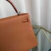 Kelly Retourne 28 Style Gold Togo and Matte Alligator Touch Palladium Hardware