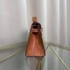 Kelly Pochette Style Fauve Matte Barenia Alligator Palladium Hardware
