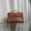 Kelly Pochette Style Fauve Matte Barenia Alligator Gold Hardware