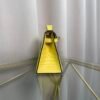 Kelly Pochette Style Jaune Mimosa Matte Alligator Gold Hardware