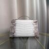 Kelly Pochette Style Himalaya Niloticus Crocodile Palladium Hardware