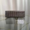 Kelly Pochette Style Gris Tourterelle Shiny Alligator Palladium Hardware