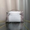 Kelly Pochette Style Himalaya Niloticus Crocodile Palladium Hardware Kelly Pochette Style Himalaya Niloticus Crocodile Palladium Hardware