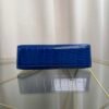 Kelly Pochette Style Bleu Electrique Shiny Alligator Palladium Hardware