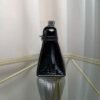 Kelly Pochette Style Black Shiny Porosus Crocodile Palladium Hardware