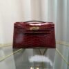 Kelly Pochette Style Miel Shiny Alligator Gold Hardware Kelly Pochette Style Miel Shiny Alligator Gold Hardware