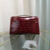 Kelly Pochette Style Miel Shiny Alligator Gold Hardware Kelly Pochette Style Miel Shiny Alligator Gold Hardware