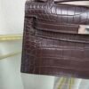 Kelly Pochette Style Ebene Matte Niloticus Crocodile Palladium Hardware Kelly Pochette Style Ebene Matte Niloticus Crocodile Palladium Hardware