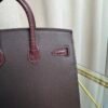 Birkin Sellier 20 Style Matte Rouge Sellier Alligator and Ébène Epsom Faubourg Touch Palladium Hardware