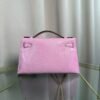 Kelly Pochette Style Rose Sakura Shiny Lizard Palladium Hardware Kelly Pochette Style Rose Sakura Shiny Lizard Palladium Hardware