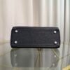 Kelly Retourne 25 Style Black Togo and Shiny Lizard Touch Palladium Hardware