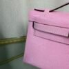 Kelly Pochette Style Rose Sakura Shiny Lizard Gold Hardware Kelly Pochette Style Rose Sakura Shiny Lizard Gold Hardware