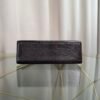 Kelly Pochette Style Ebene Shiny Lizard Palladium Hardware