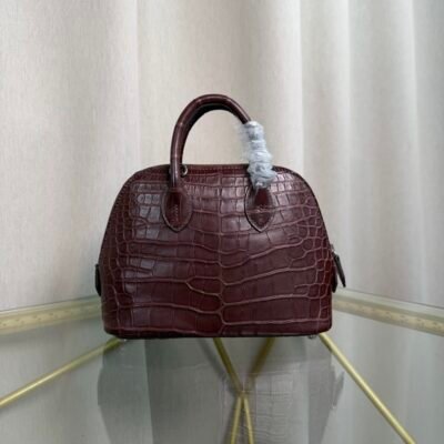 Bolide Mini Style Havana Matte Alligator Palladium Hardware