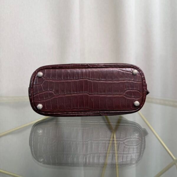 Bolide Mini Style Havana Matte Alligator Palladium Hardware
