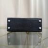 Kelly Sellier 25 Style Black and Bleu Brume Chevre Mysore Palladium Hardware
