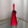 Kelly Sellier 20 Rouge Casaque Verso Rose Bubblegum Chèvre Mysore Palladium Hardware