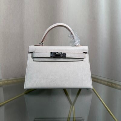 Kelly Sellier 20 Style Champignon Chèvre Mysore Palladium Hardware