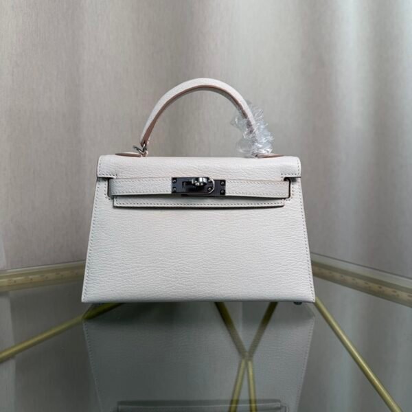 Kelly Sellier 20 Style Champignon Chèvre Mysore Palladium Hardware