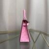 Kelly Sellier 20 Style Rose Sakura Ostrich Palladium Hardware