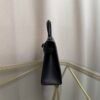 Kelly Sellier 20 Style "Cheval De Bois" Black and Multi Tadelakt Palladium Hardware