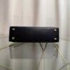 Kelly Sellier 20 Style "Cheval De Bois" Black and Multi Tadelakt Palladium Hardware